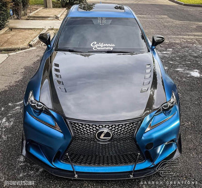 2014-2016 Lexus IS Carbon Creations Bolt Carbon Fiber Hood