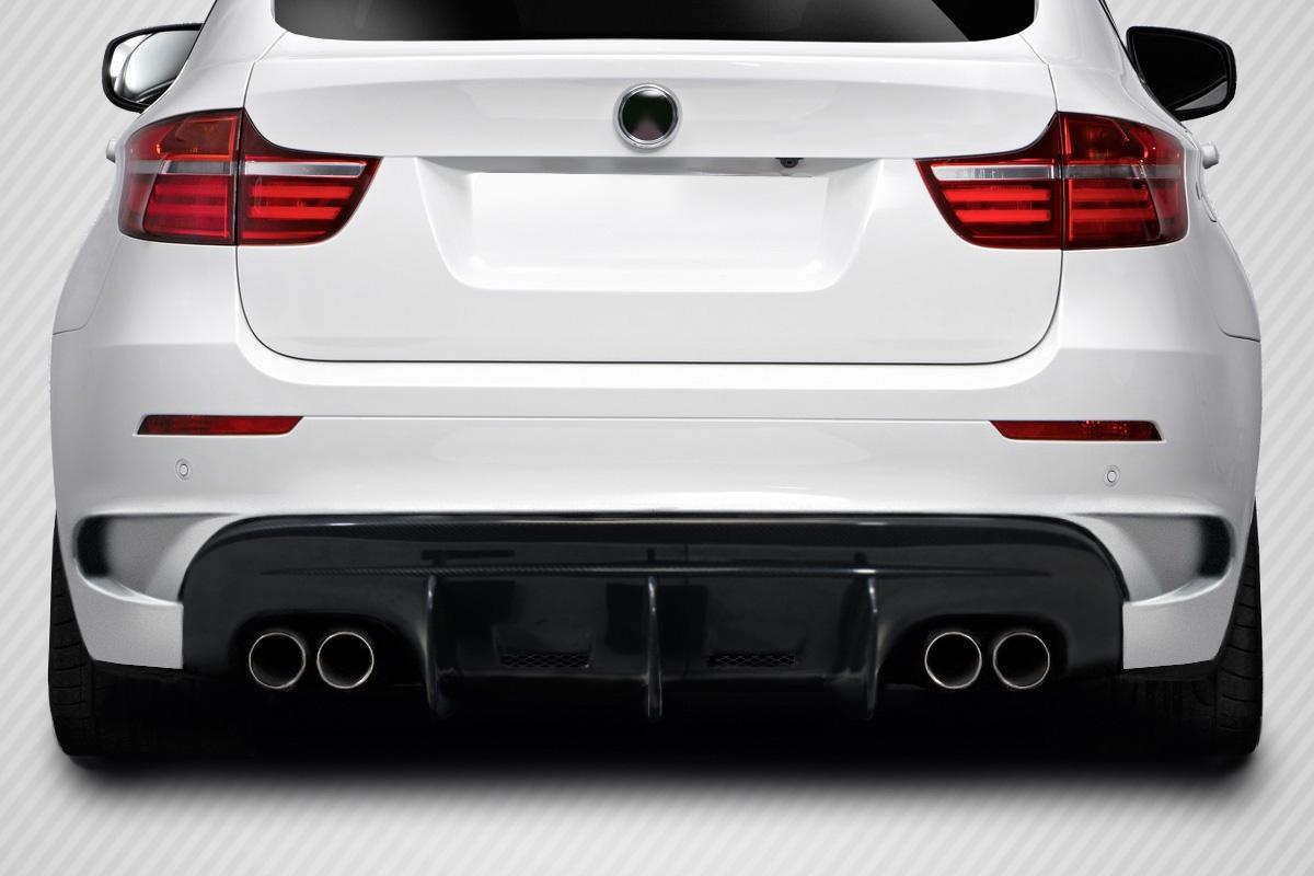 2008-2014 BMW X6M Carbon Creations AK-M Carbon Fiber Rear Lip