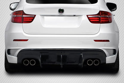 2008-2014 BMW X6M Carbon Creations AK-M Carbon Fiber Rear Lip