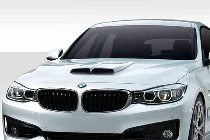 Universal Duraflex Dual Ram Air Hood Scoop - 1 Piece