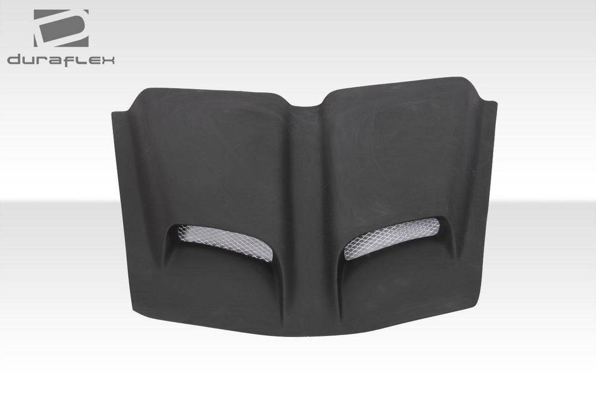 Universal Duraflex Feed Dual Ram Air Hood Scoop - 1 Piece