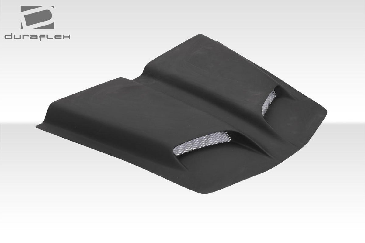 Universal Duraflex Feed Dual Ram Air Hood Scoop - 1 Piece
