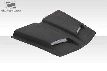 Universal Duraflex Feed Dual Ram Air Hood Scoop - 1 Piece