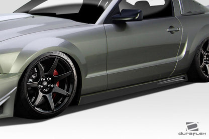 2005-2009 Ford Mustang Duraflex Blits Side Skirts