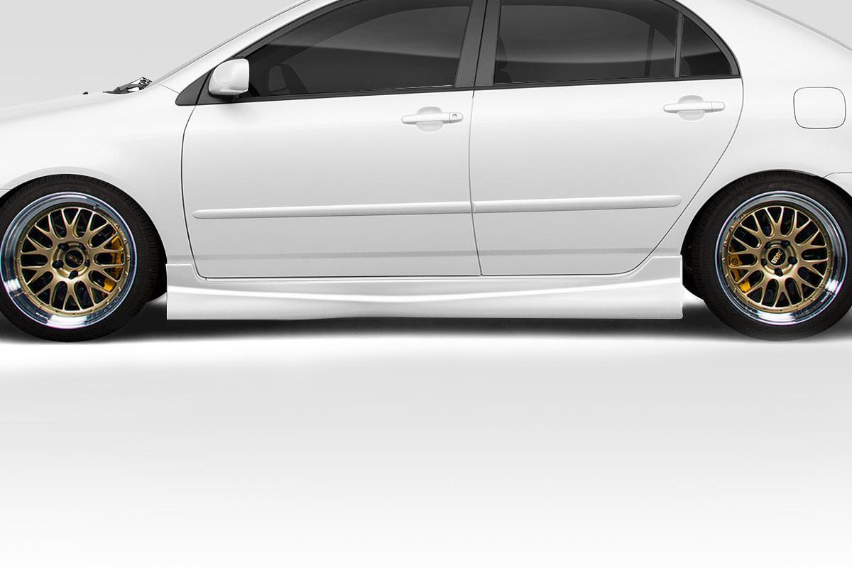 2003-2008 Toyota Corolla Duraflex Target Side Skirts