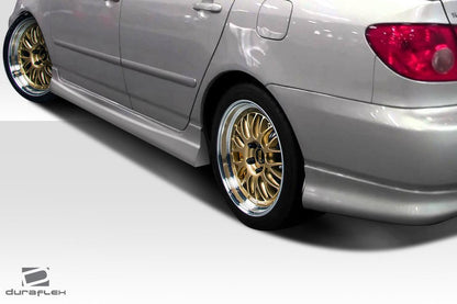 2003-2008 Toyota Corolla Duraflex Target Side Skirts