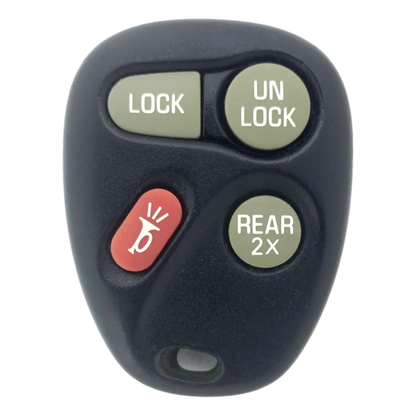 GM 1998-2001 OEM 4 Button Keyless Entry Remote KOBUT1BT 15732805