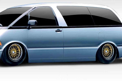 1991-1997 Toyota Previa Duraflex FAB Side Skirts