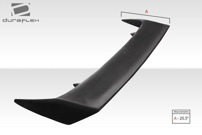 Universal Duraflex Ultra Power Wing Spoiler - 1 Piece