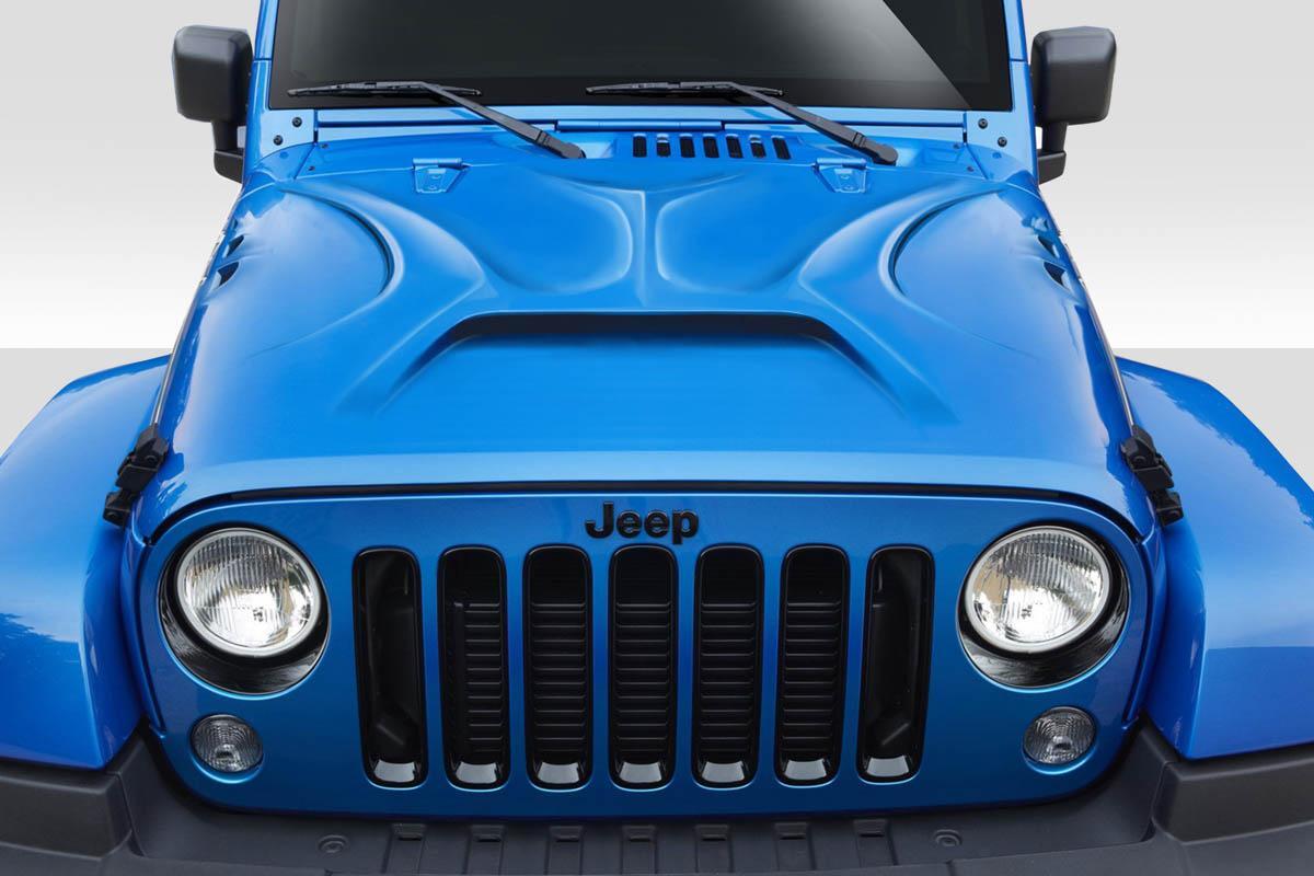 2007-2018 Jeep Wrangler Duraflex Predator Hood
