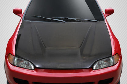 1992-1995 Honda Civic Carbon Creations Vader Carbon Fiber Hood