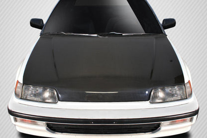 1988-1991 Honda Civic Carbon Creations SiR Look Carbon Fiber Hood