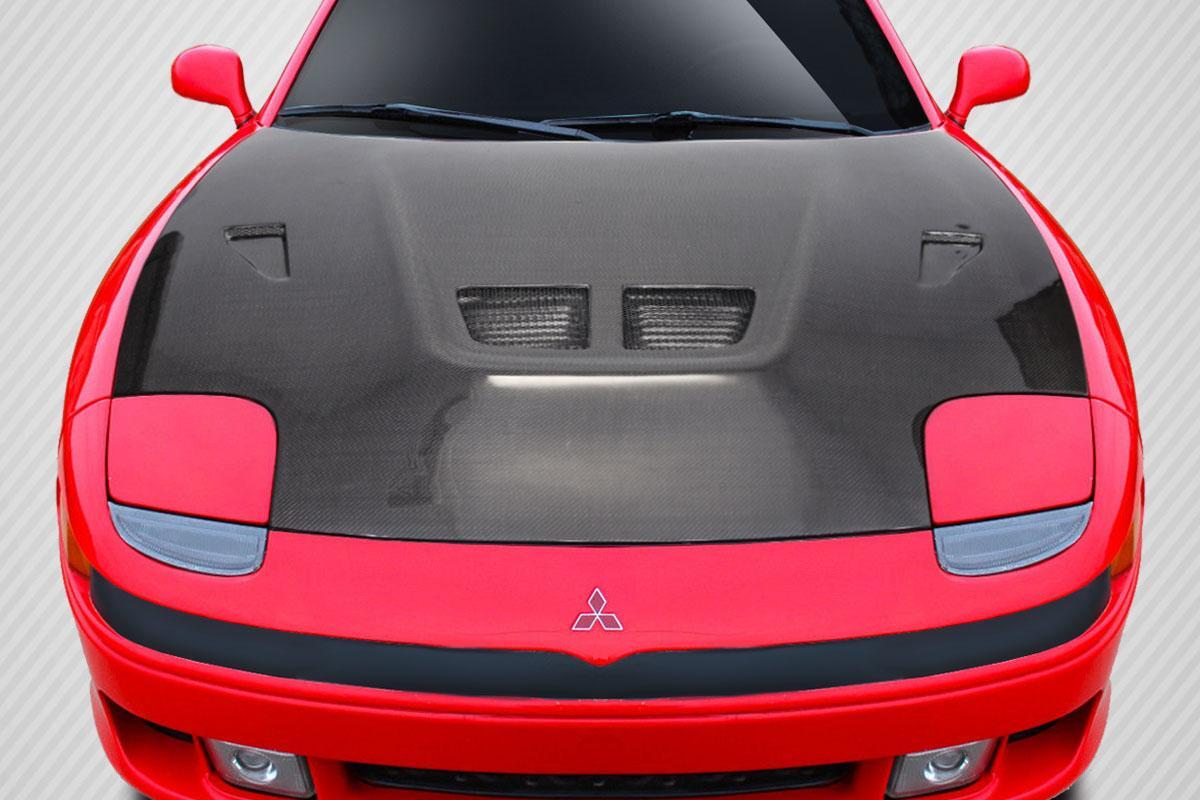 1991-1993 Mitsubishi 3000GT Carbon Creations EVO Carbon Fiber Hood