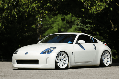 Nissan Fairlady 350z Black INGS Look Front Bumper Lip (2002 - 2008)