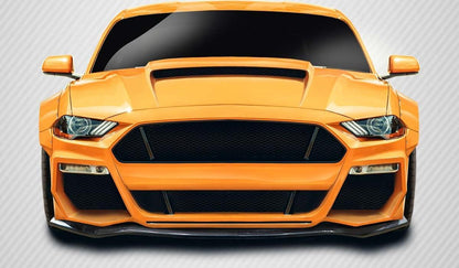 2018-2023 Ford Mustang Carbon Creations Grid Carbon Fiber Front Lip