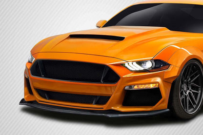 2018-2023 Ford Mustang Carbon Creations Grid Carbon Fiber Front Lip