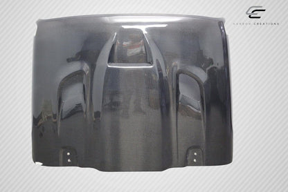 2018-2025 Jeep Wrangler Carbon Creations Hellcat Carbon Fiber Hood