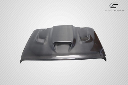 2018-2025 Jeep Wrangler Carbon Creations Hellcat Carbon Fiber Hood