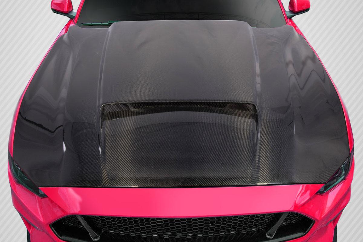 2018-2023 Ford Mustang Carbon Creations CVX Carbon Fiber Hood