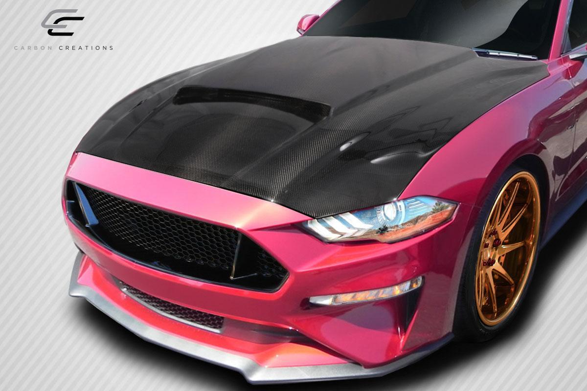 2018-2023 Ford Mustang Carbon Creations CVX Carbon Fiber Hood