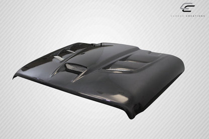 2018-2025 Jeep Wrangler Carbon Creations Viper Carbon Fiber Hood