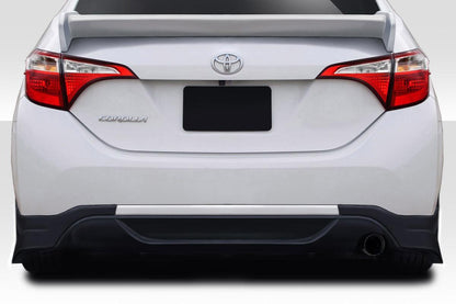 2014-2016 Toyota Corolla Duraflex Zeta Rear Lip