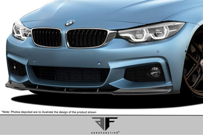 2014-2020 BMW 4 Series Aero Function AF-1 Carbon Fiber Front Lip