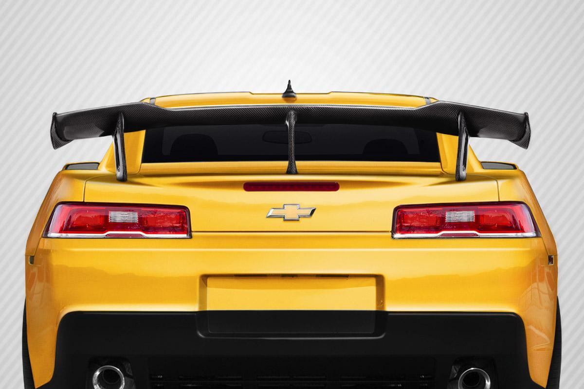 2014-2015 Chevrolet Camaro Carbon Creations ZL1 V2 Look Carbon Fiber Rear Wing
