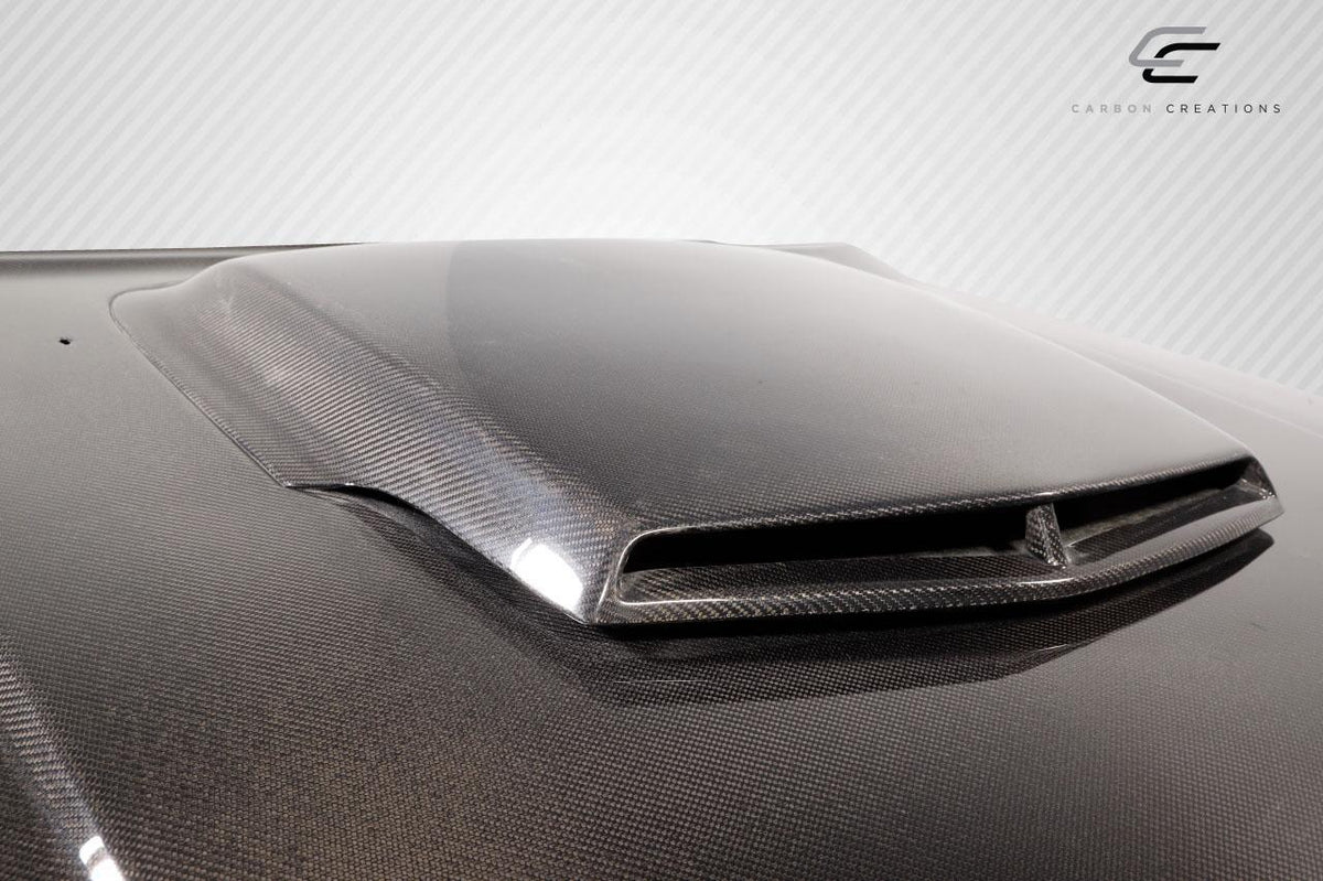 2008-2023 Dodge Challenger Carbon Creations TA Look Carbon Fiber Hood