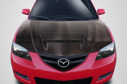 2004-2008 Mazda 3 Carbon Creations M-Speed Carbon Fiber Hood