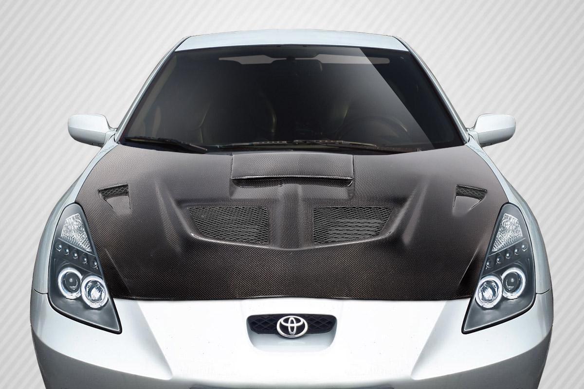 2000-2005 Toyota Celica Carbon Creations Evo GT Carbon Fiber Hood