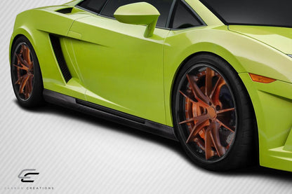 2004-2013 Lamborghini Gallardo Carbon Creations HMS Carbon Fiber Side Skirts