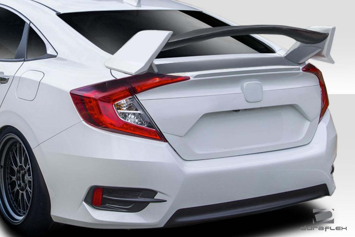 2016-2020 Honda Civic Duraflex Type R Look Rear Wing