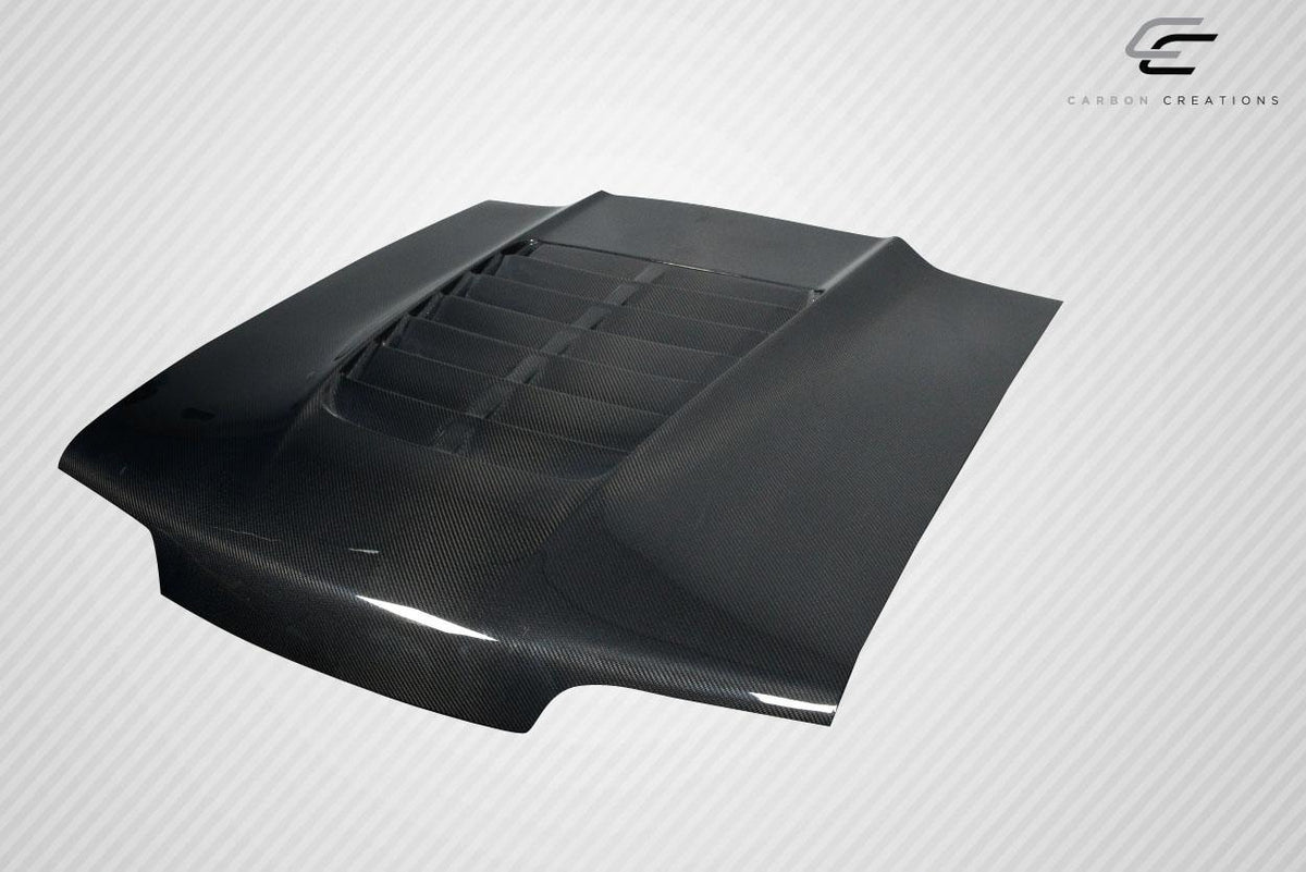 1987-1993 Ford Mustang Carbon Creations GT500 V2 Carbon Fiber Hood