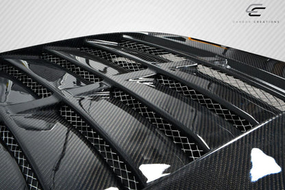 1987-1993 Ford Mustang Carbon Creations GT500 V2 Carbon Fiber Hood