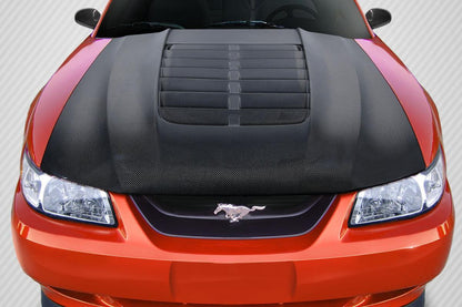 1999-2004 Ford Mustang Carbon Creations GT500 V2 Carbon Fiber Hood