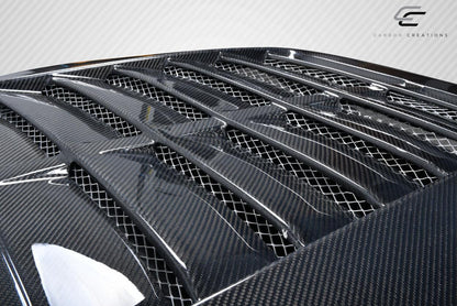 1999-2004 Ford Mustang Carbon Creations GT500 V2 Carbon Fiber Hood