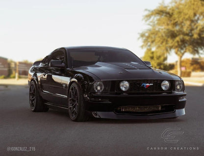 2005-2009 Ford Mustang Carbon Creations GT500 V2 Carbon Fiber Hood