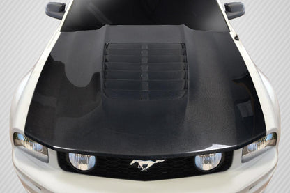 2005-2009 Ford Mustang Carbon Creations GT500 V2 Carbon Fiber Hood