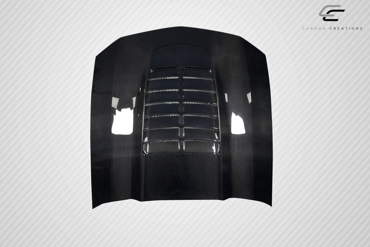 2005-2009 Ford Mustang Carbon Creations GT500 V2 Carbon Fiber Hood