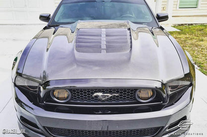 2013-2014 Ford Mustang Carbon Creations GT500 V2 Carbon Fiber Hood
