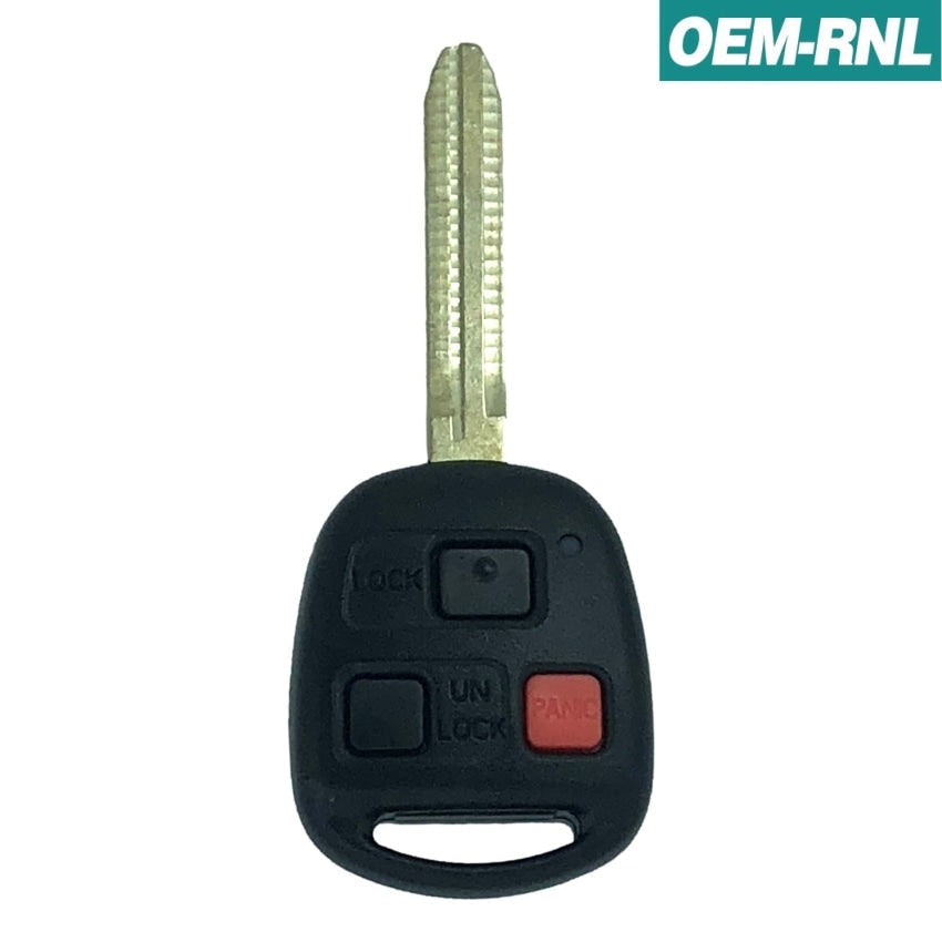 Toyota FJ Cruiser 2015-2020 OEM 3 Button Remote Head Key