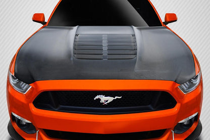 2015-2017 Ford Mustang Carbon Creations GT500 V2 Carbon Fiber Hood