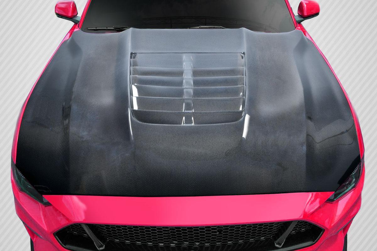 2018-2023 Ford Mustang Carbon Creations GT500 V2 Carbon Fiber Hood