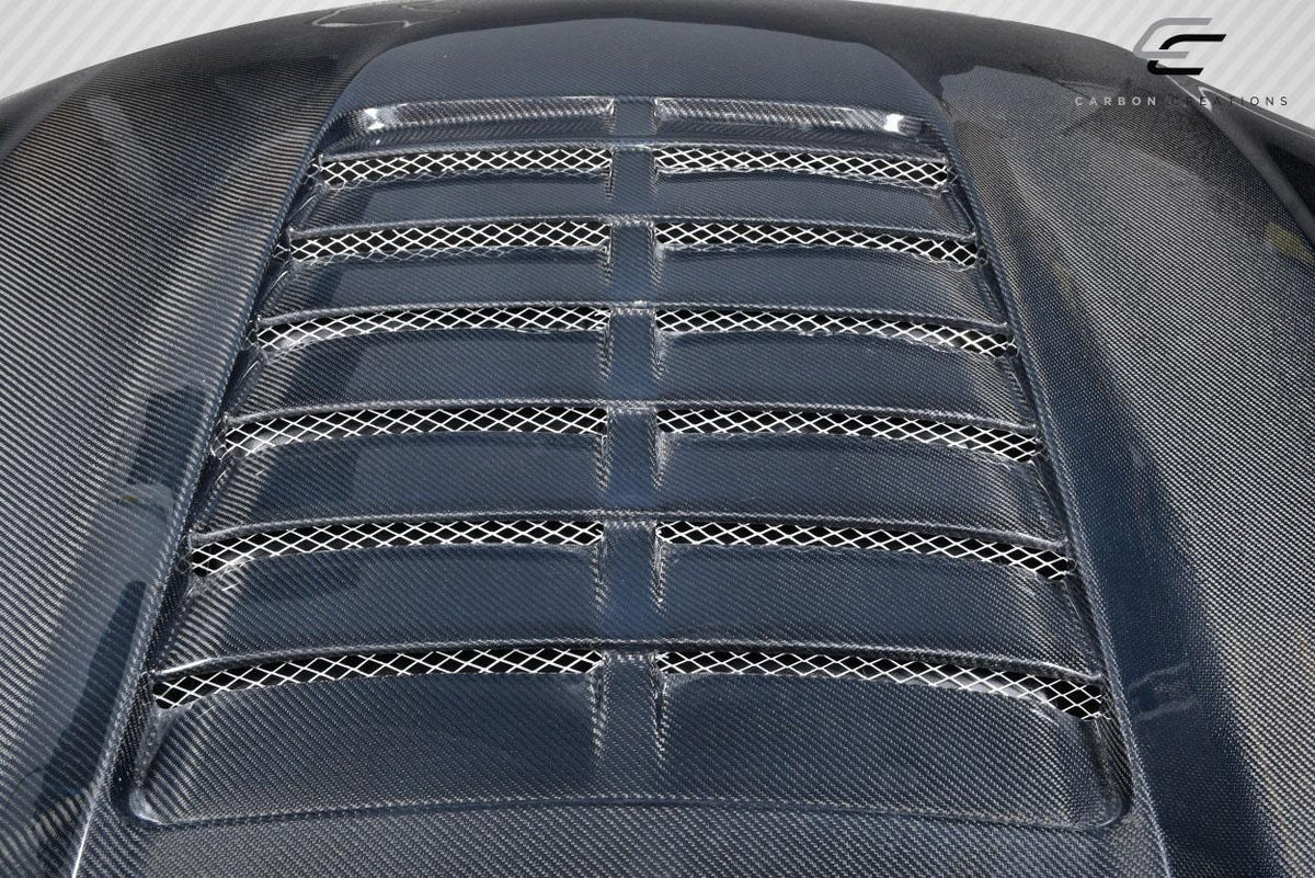 2018-2023 Ford Mustang Carbon Creations GT500 V2 Carbon Fiber Hood