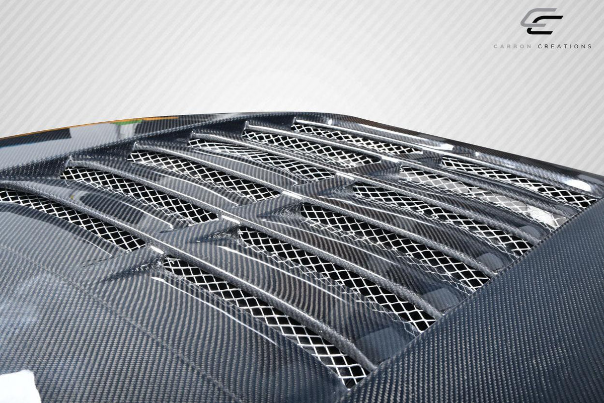 2018-2023 Ford Mustang Carbon Creations GT500 V2 Carbon Fiber Hood