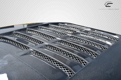 2018-2023 Ford Mustang Carbon Creations GT500 V2 Carbon Fiber Hood