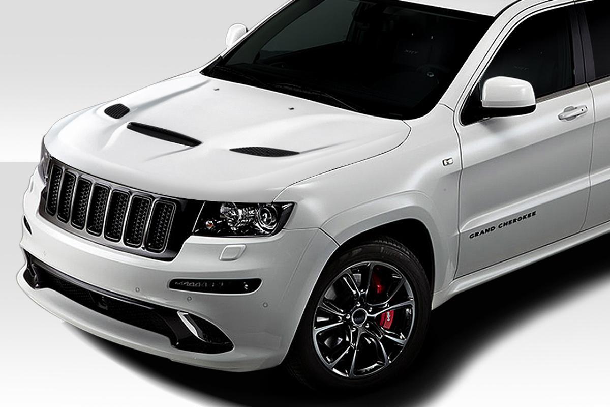 2011-2022 Jeep Grand Cherokee Duraflex Hellcat Look Hood