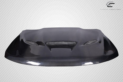2011-2022 Jeep Grand Cherokee Carbon Creations Hellcat Look Carbon Fiber Hood