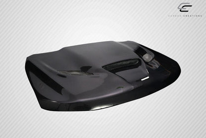 2011-2022 Jeep Grand Cherokee Carbon Creations Hellcat Look Carbon Fiber Hood